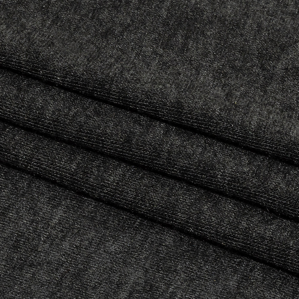 Heathered Charcoal Ultra Soft Stretch Rayon Jersey