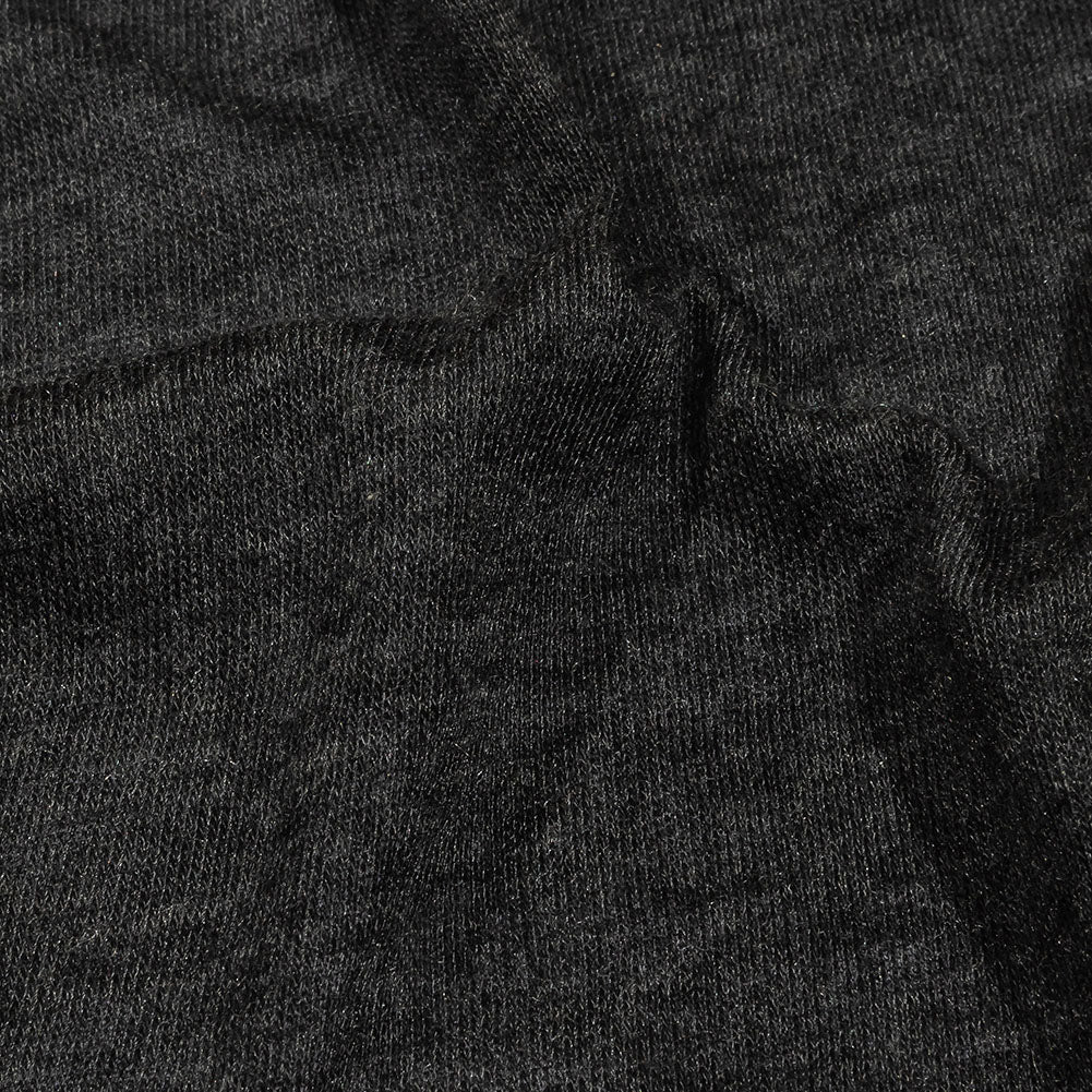 Heathered Charcoal Ultra Soft Stretch Rayon Jersey