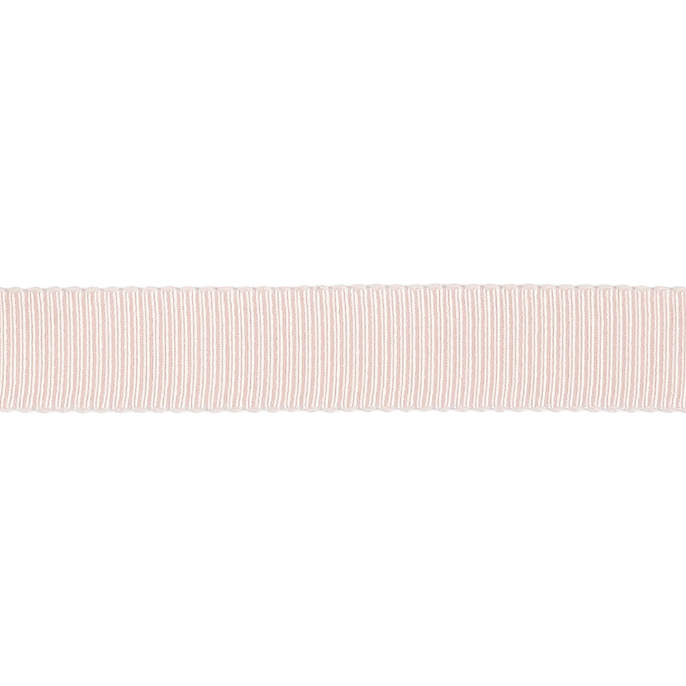 Primrose Pink Recycled Polyester Petersham Grosgrain Ribbon - 12mm