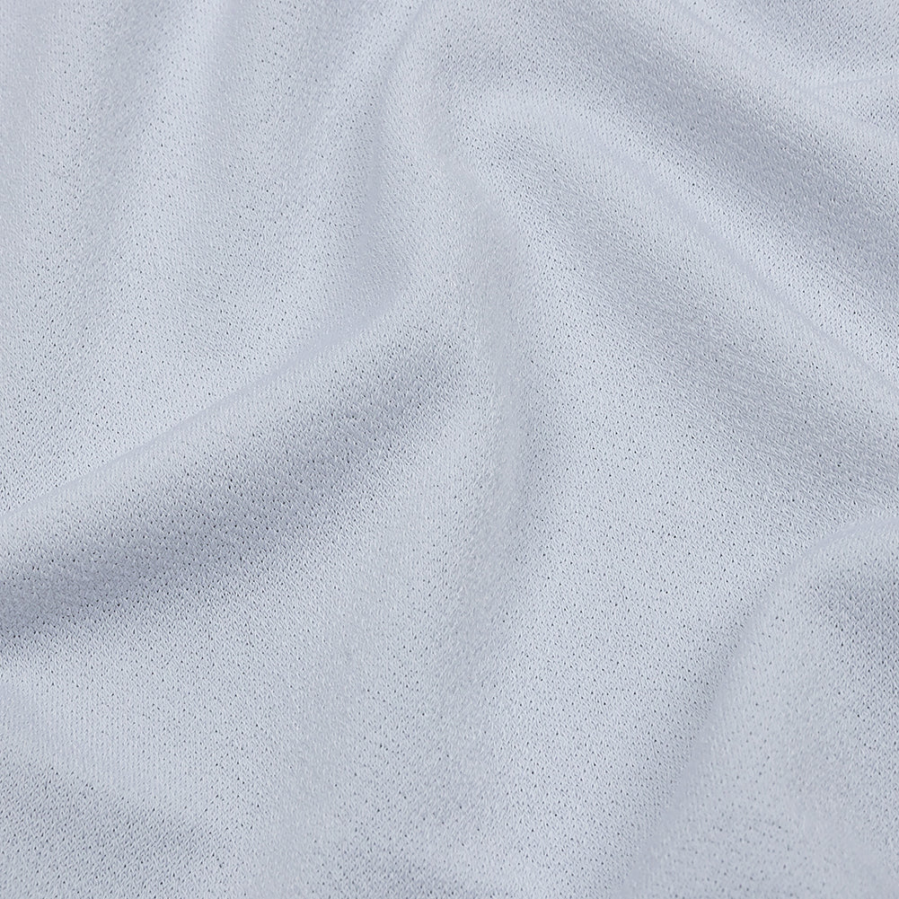 Stretch Polyester Crepe Knit - White - Arabesque Collection