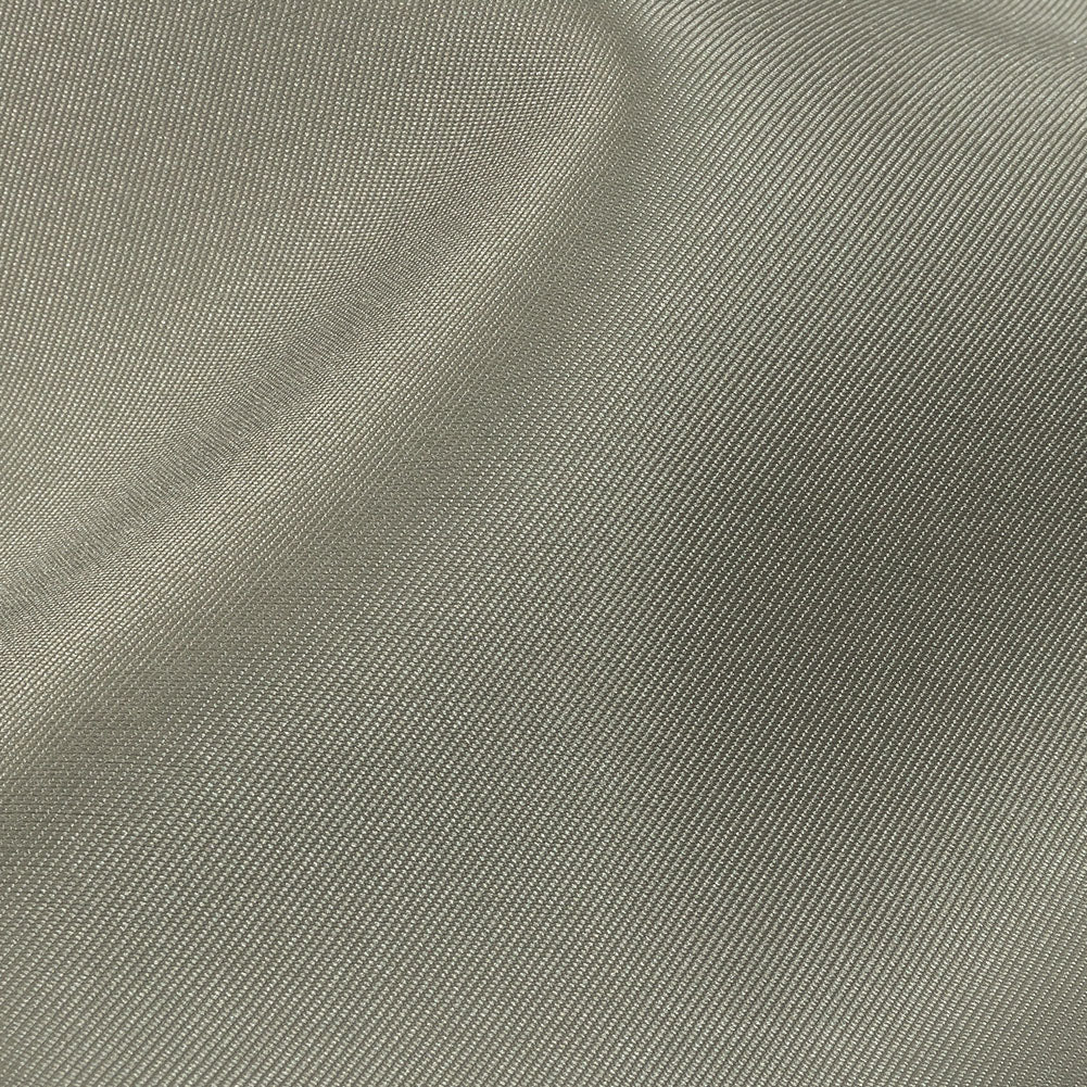 Polyester Twill Mikado - Silver - Mora Collection