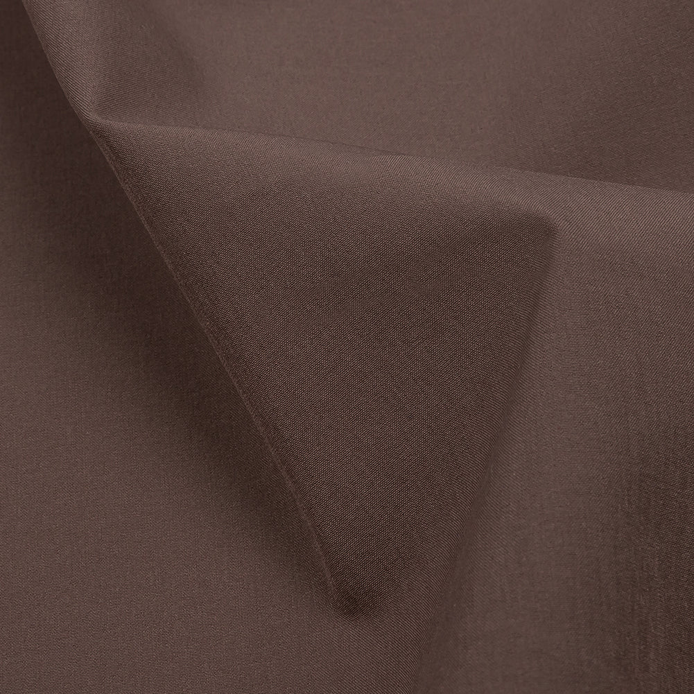 Dusty Mauve Stretch Polyester Woven