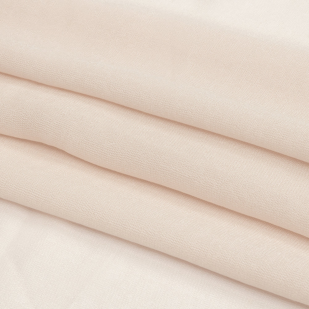 Famous Australian Designer Pale Pink Viscose Georgette