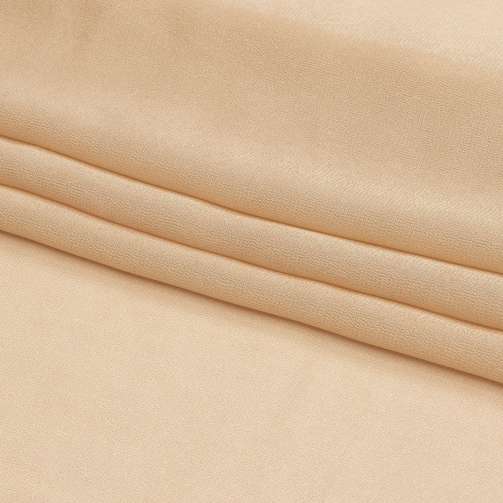 Famous Australian Designer Peach Viscose Georgette