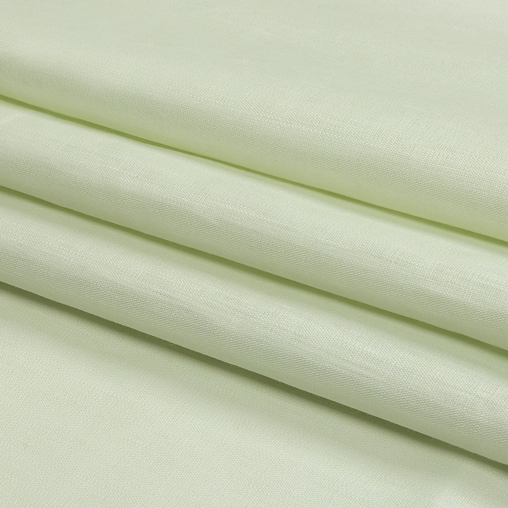 Famous Australian Designer Fairest Jade Glazed Linen Woven
