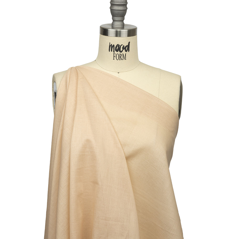 Famous Australian Designer Light Peach Cotton Voile Lining