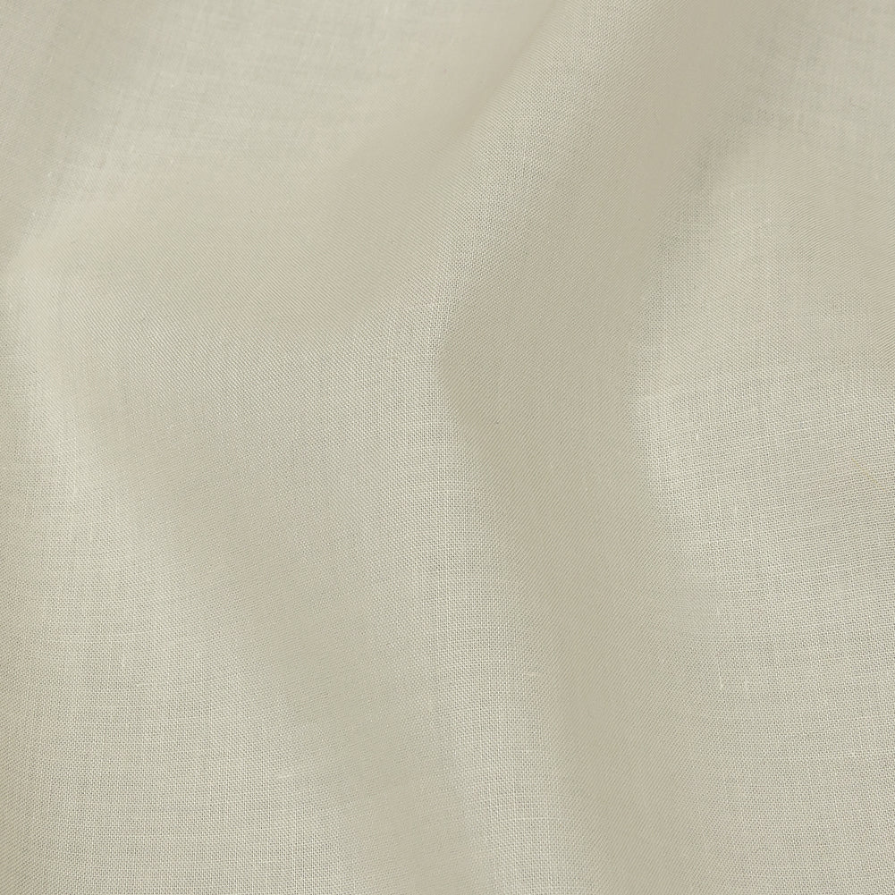 Famous Australian Designer Cream Heavy Cotton Voile