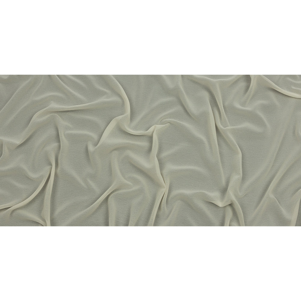 Famous Australian Designer Antique White Polyester Georgette