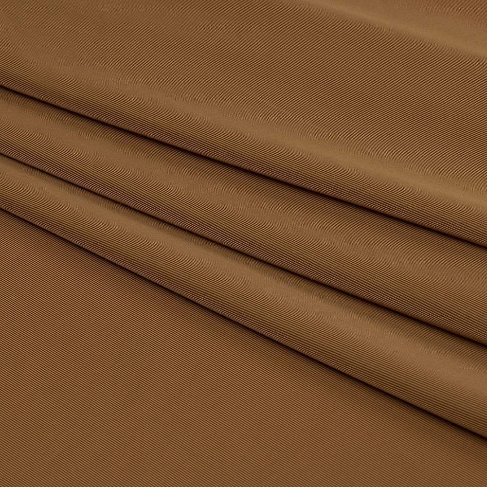 Famous Australian Designer Caramel Stretch Polyester Jersey
