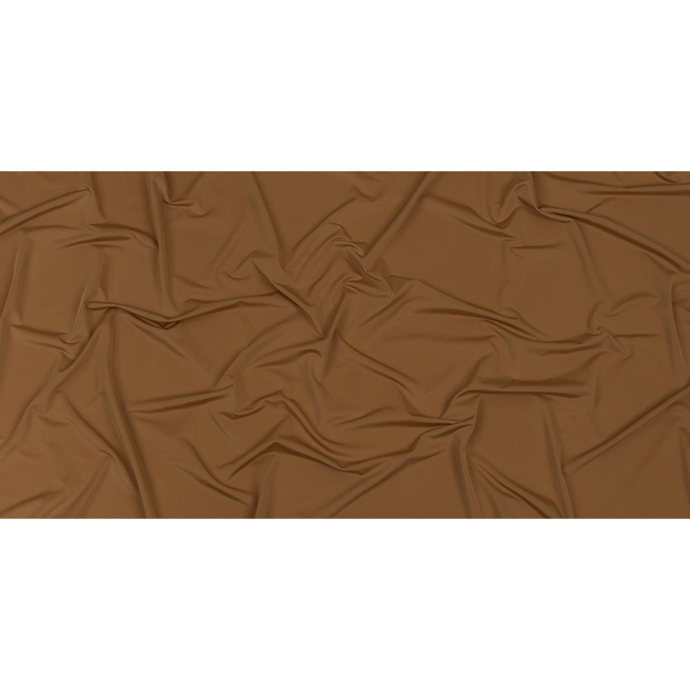 Famous Australian Designer Caramel Stretch Polyester Jersey