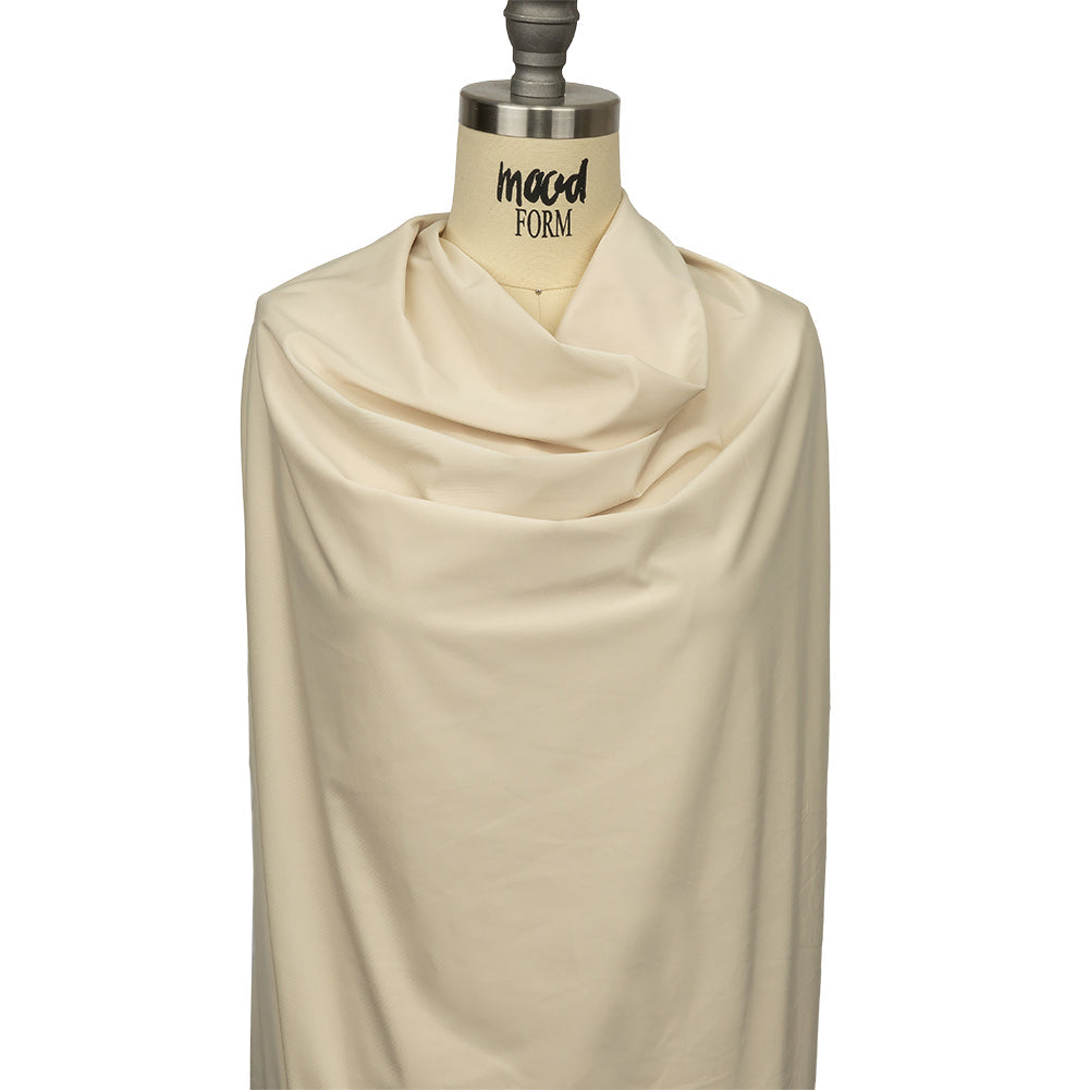 Famous Australian Designer Pistachio Shell Stretch Polyester Jersey