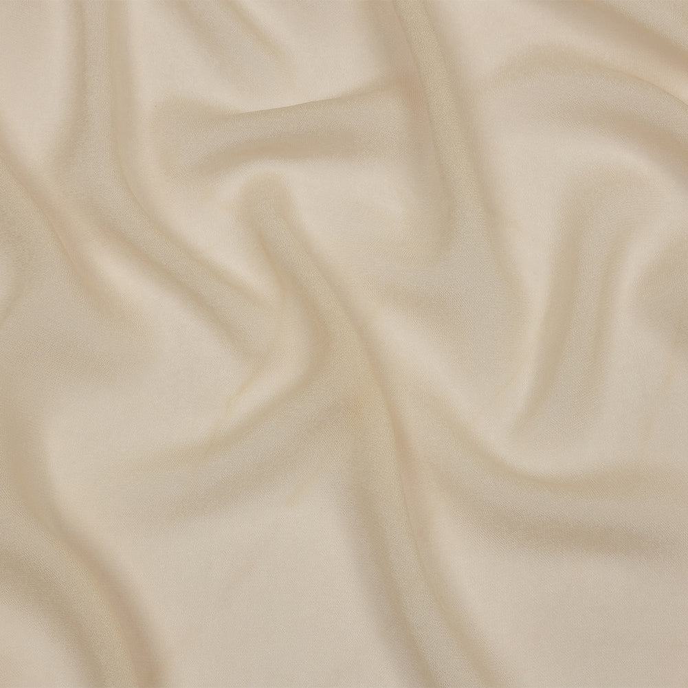 Famous Australian Designer Cream Peach Viscose Georgette
