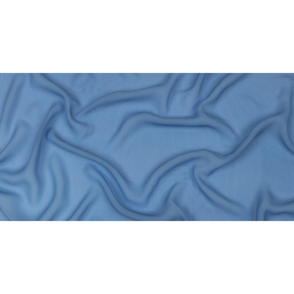 Famous Australian Designer Cornflower Viscose Georgette