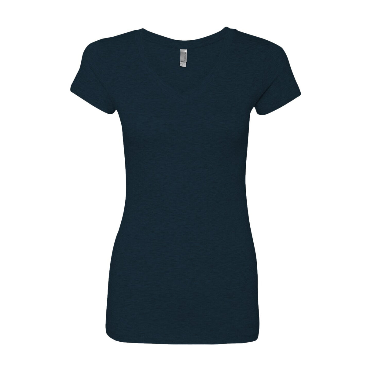 Bayside® Juniors' USA-Made V-Neck T-Shirt