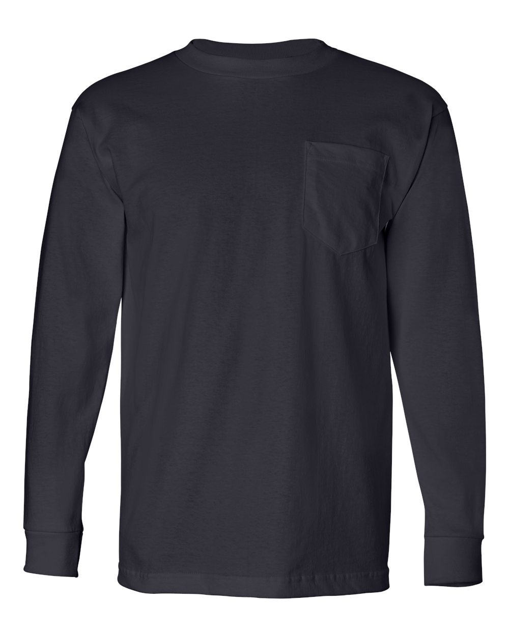 Bayside® USA-Made Long Sleeve Pocket T-Shirt