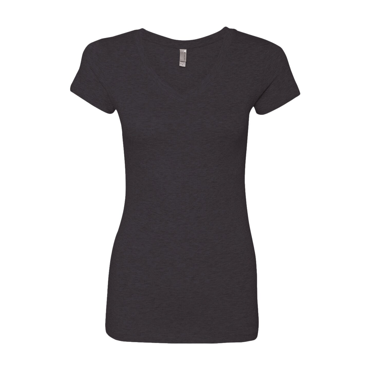 Bayside® Juniors' USA-Made V-Neck T-Shirt