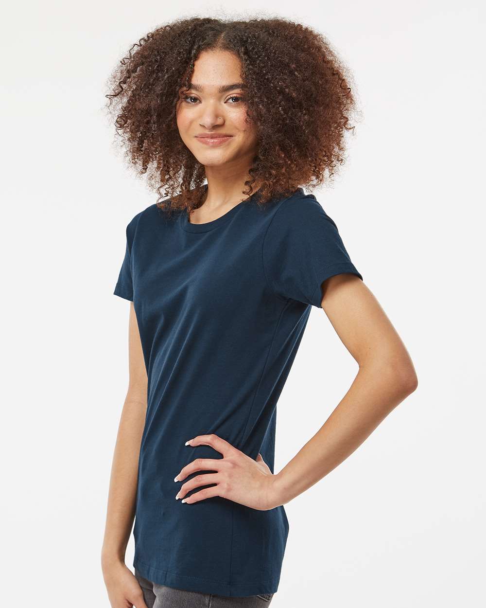 Tultex® Women's Premium Cotton Crew Neck Short Sleeve T-Shirt