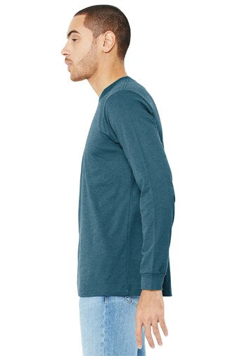 Next Level® Unisex CVC Crewneck Long Sleeve Tee