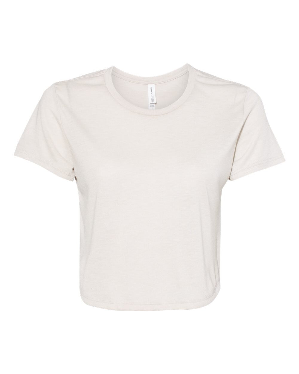 BELLA + CANVAS® Women’s Short Sleeve Crew Neck Flowy Crop T-Shirt