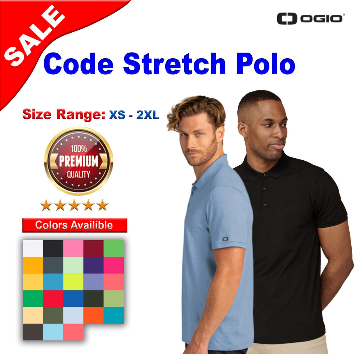 OGIO® Code Stretch Polo