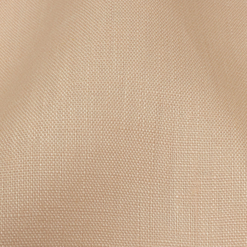 Famous Australian Designer Shell Pink Medium Weight Linen Woven