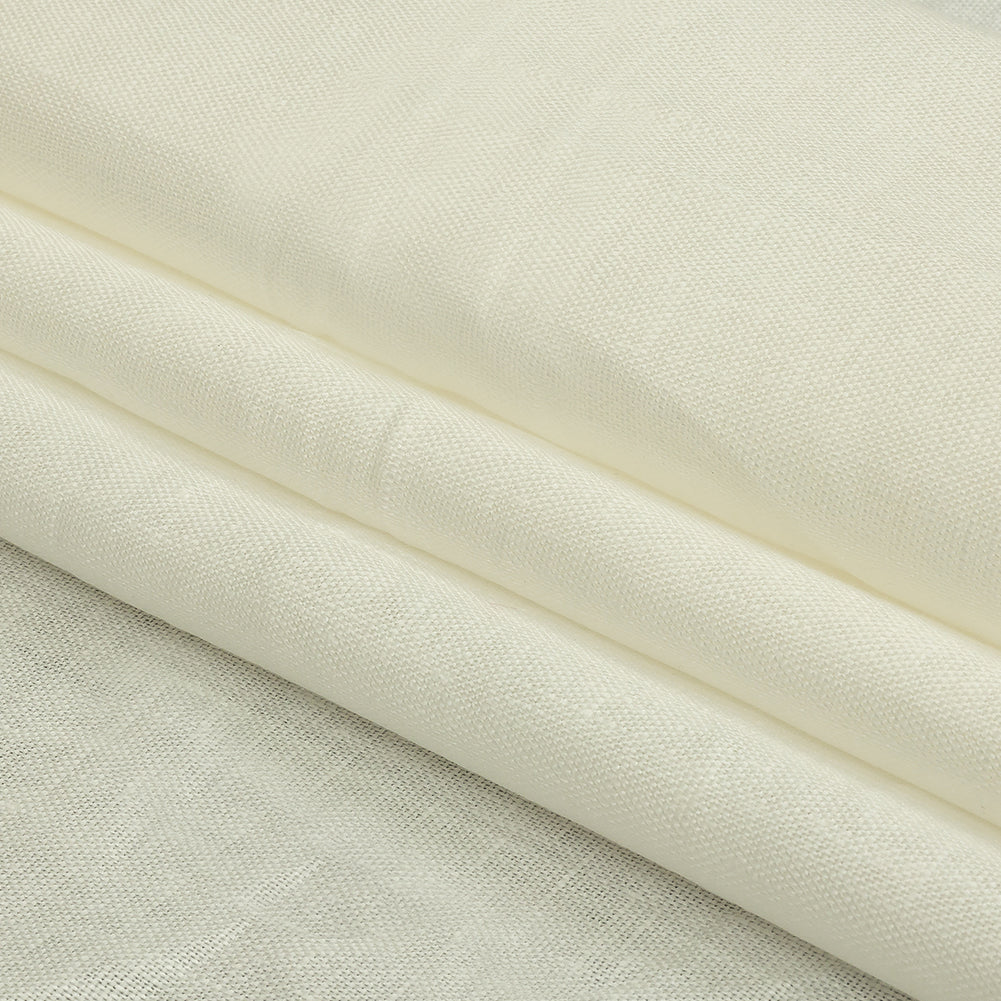 Famous Australian Designer Cannoli Cream Medium Weight Linen Woven