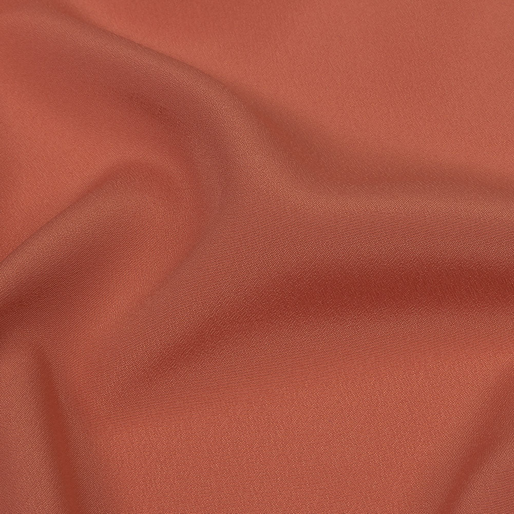 Famous Australian Designer Rosewood Polyester Crepe de Chine