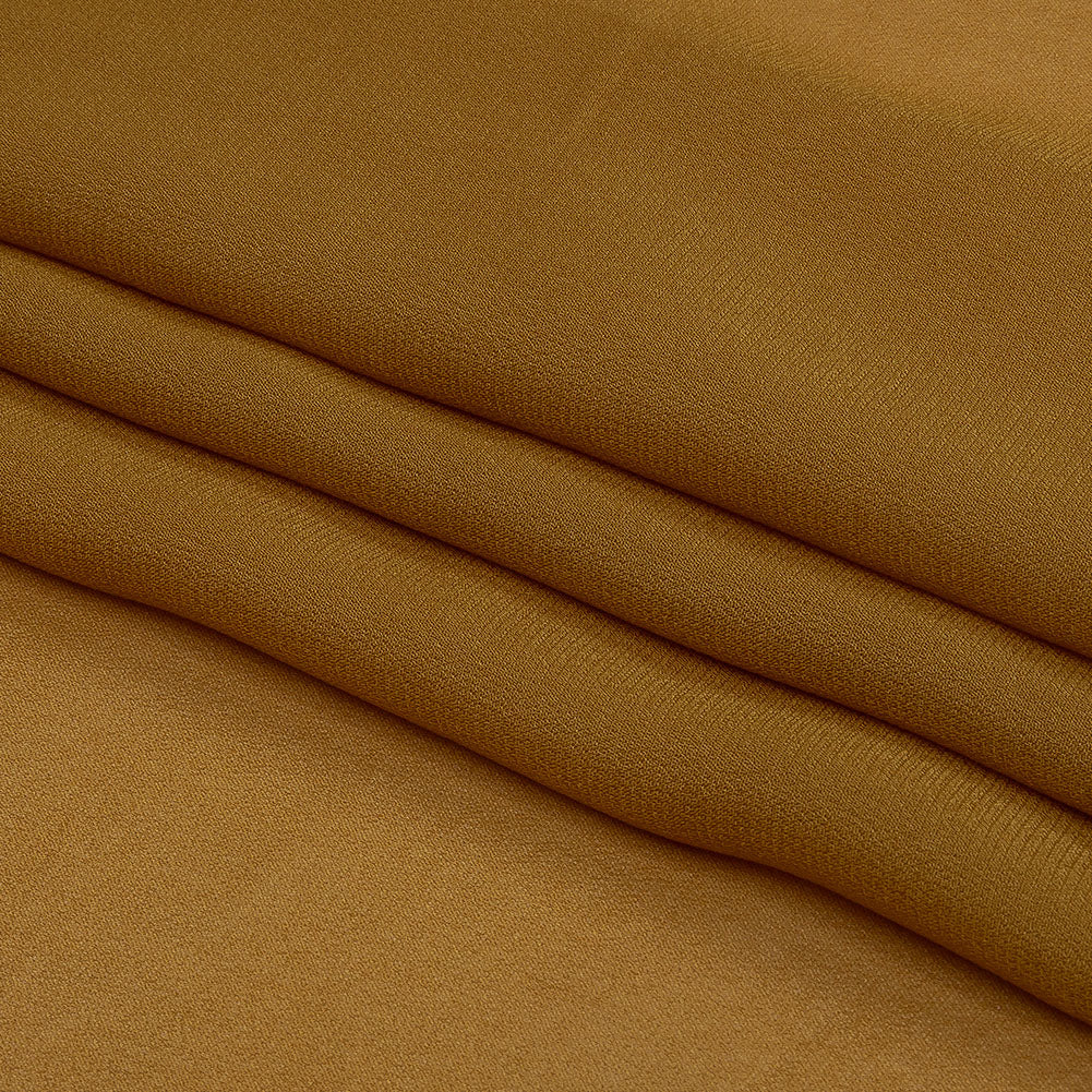 Famous Australian Designer Butterscotch Viscose Georgette Lining