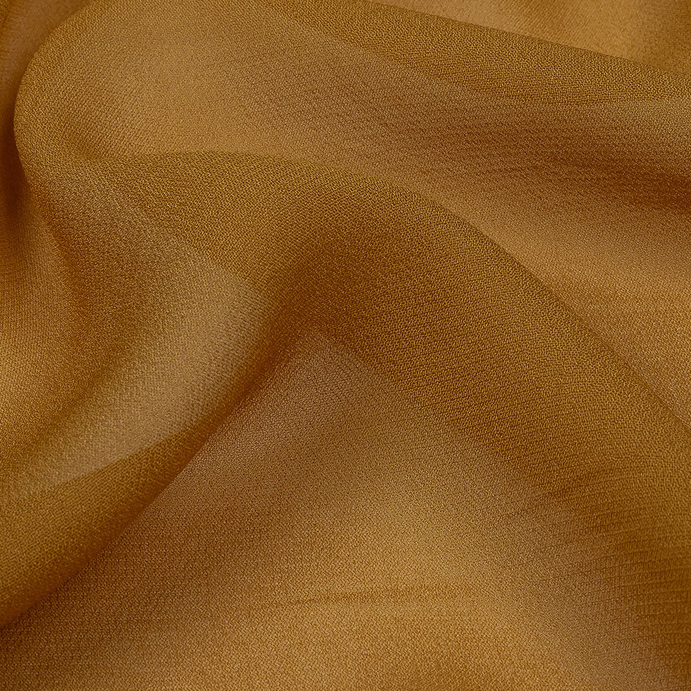 Famous Australian Designer Butterscotch Viscose Georgette Lining