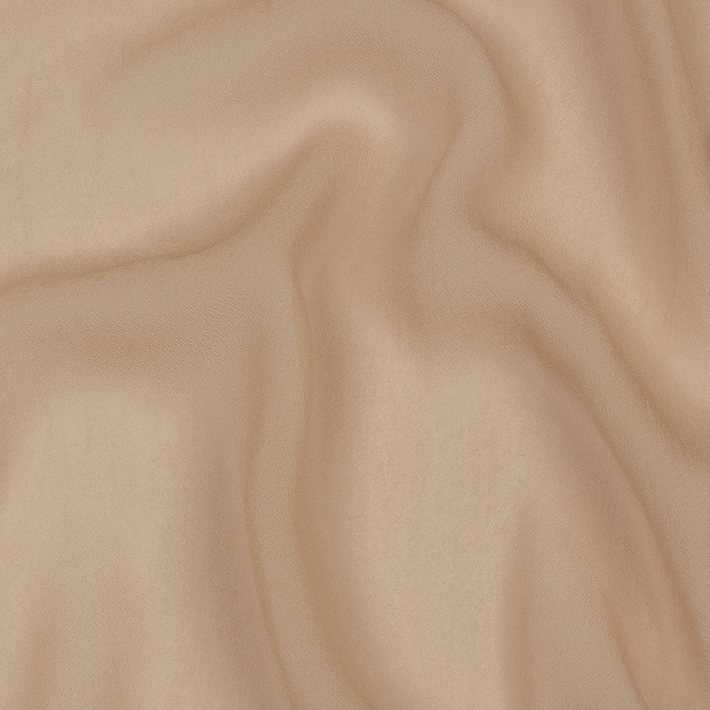 Famous Australian Designer Dusty Peach Viscose Georgette