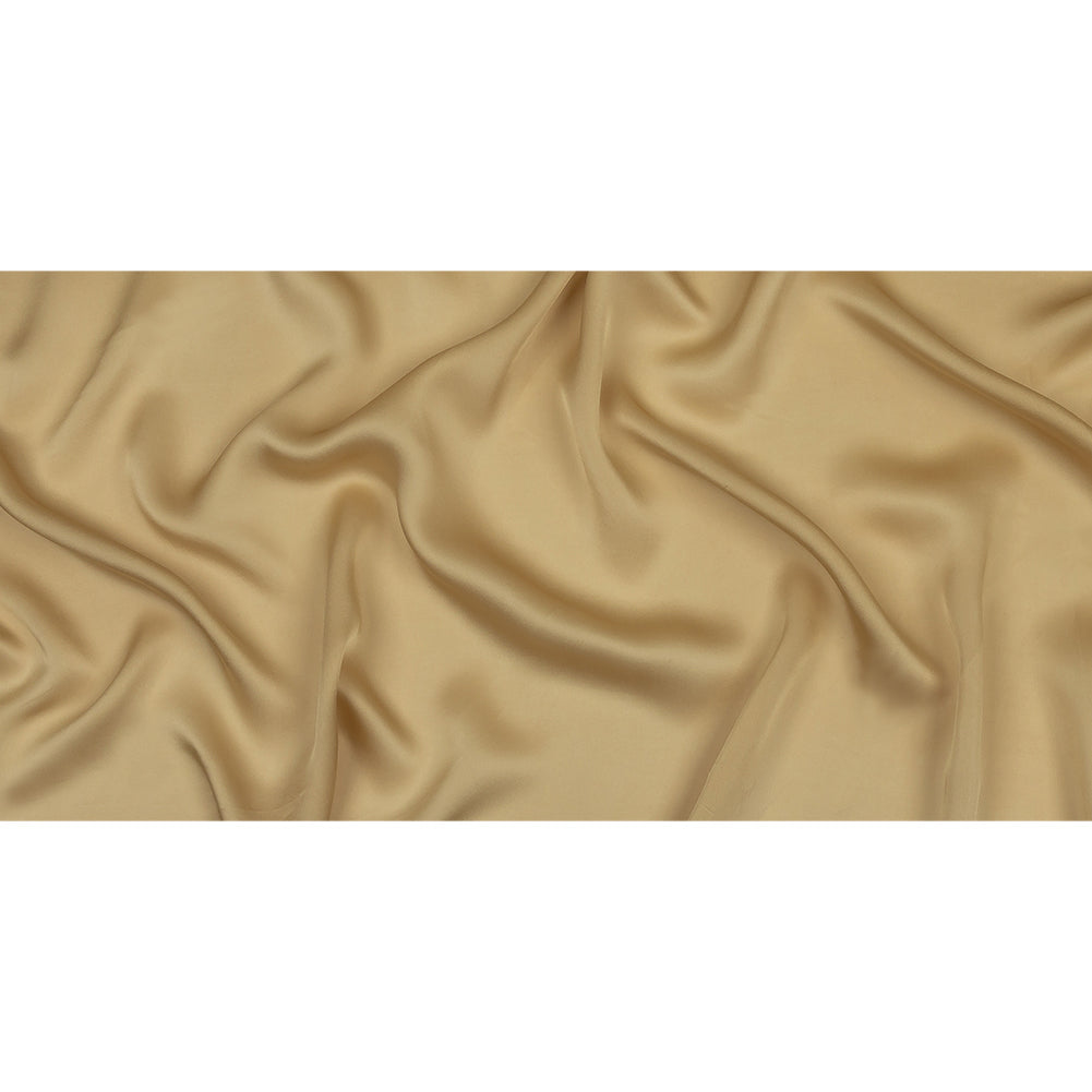 Famous Australian Designer Champagne Satin Faced Silk Chiffon