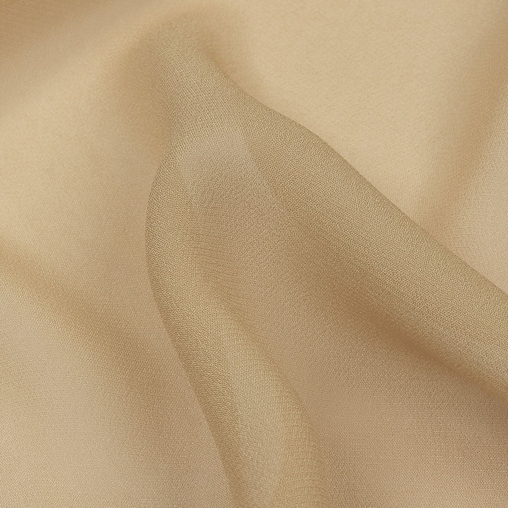 Famous Australian Designer Irish Cream Viscose Georgette