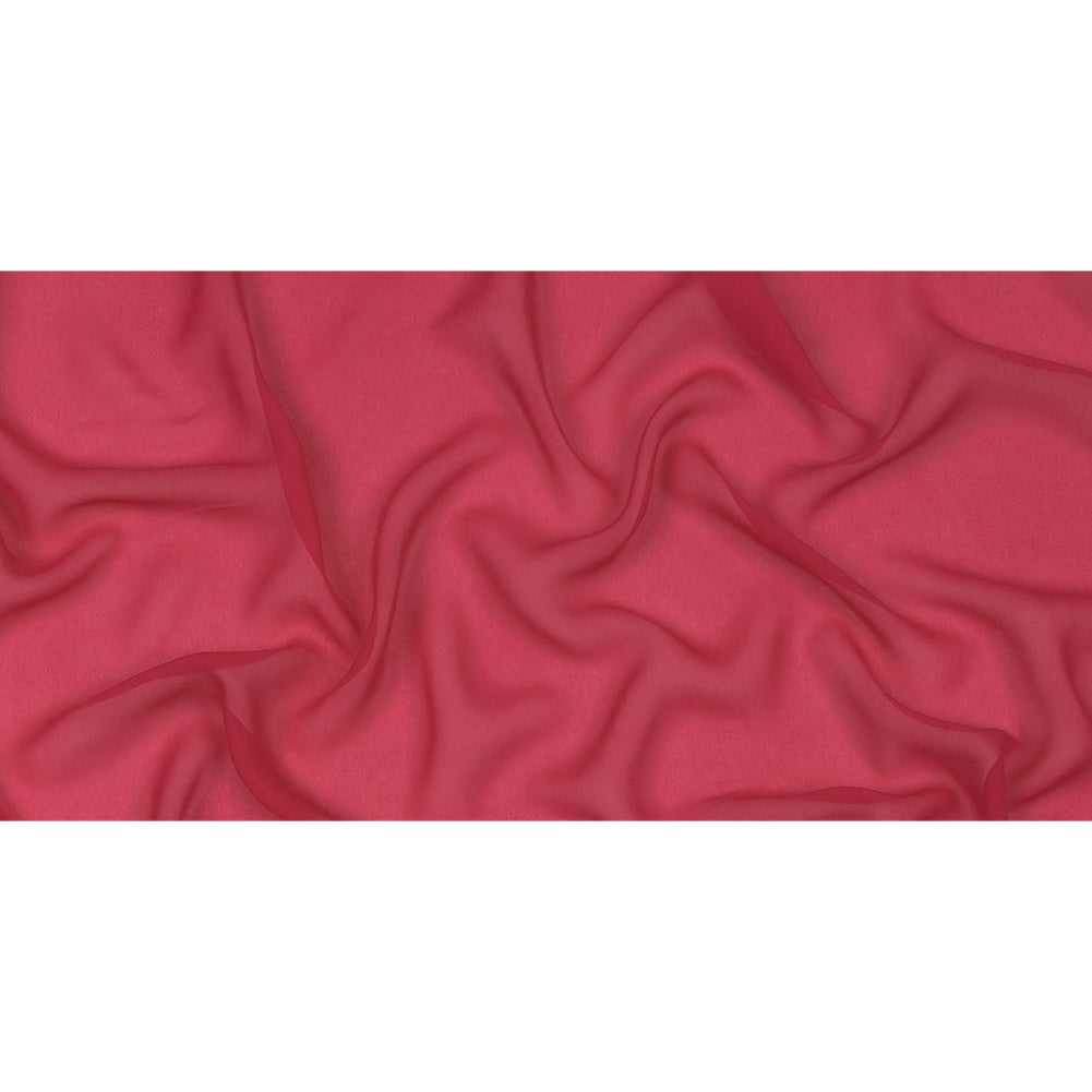 Famous Australian Designer Magenta Viscose Georgette