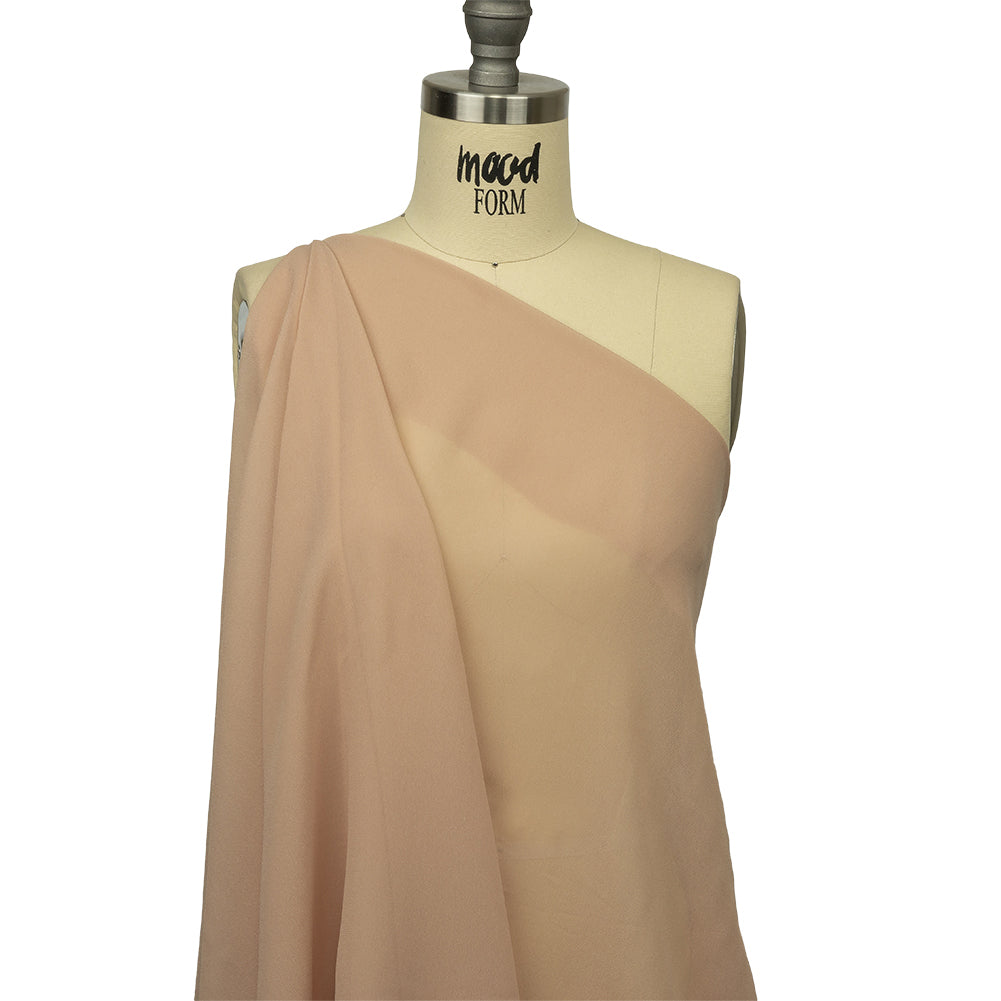 Famous Australian Designer Nude Viscose Georgette