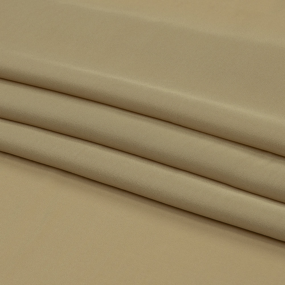 Famous Australian Designer Beige Viscose Crepe de Chine Lining