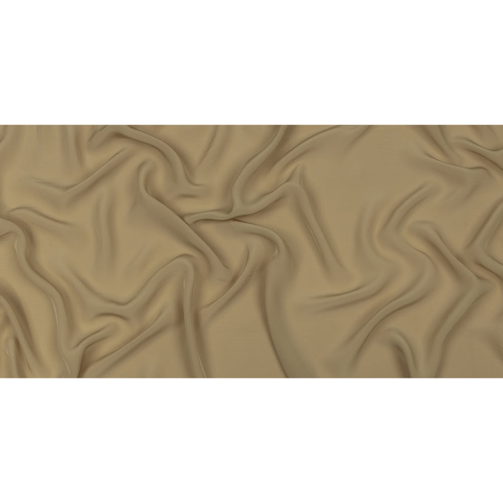 Famous Australian Designer Beige Viscose Crepe de Chine Lining