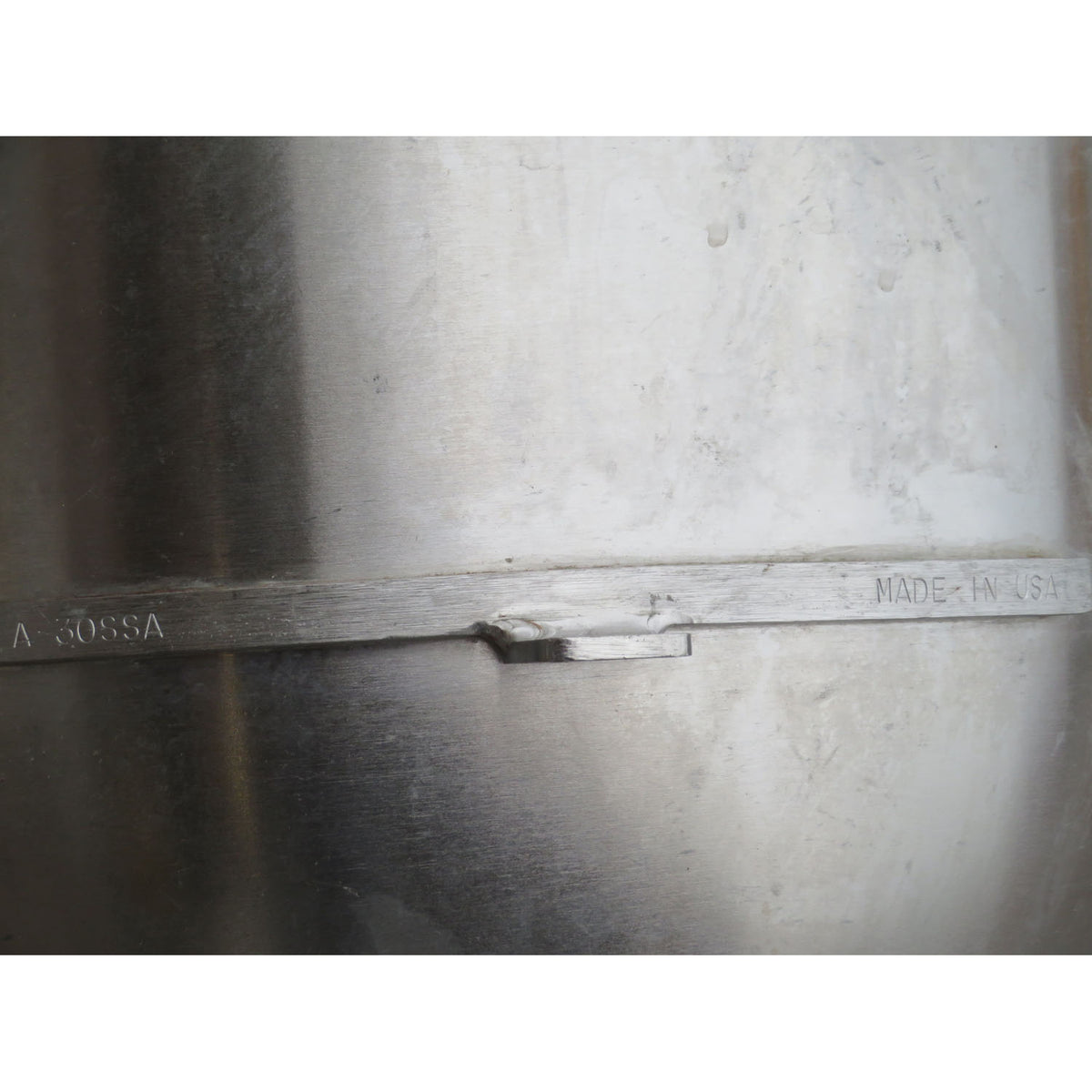 Hobart 00-295648 VMLH30 30-Quart Bowl for 80 to 40/30 Bowl Adapter , Used Excellent Condition