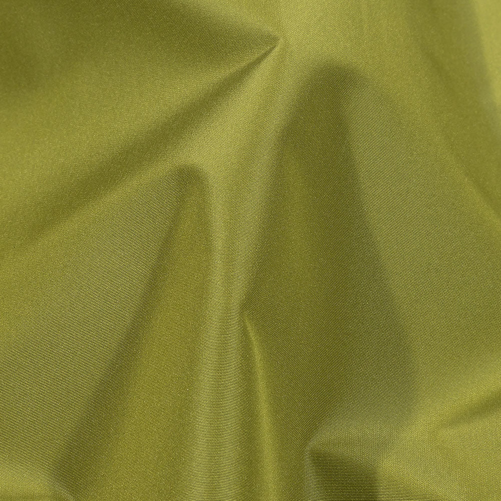 Balenciaga Italian Pea Green Polyester and Viscose Micro Faille