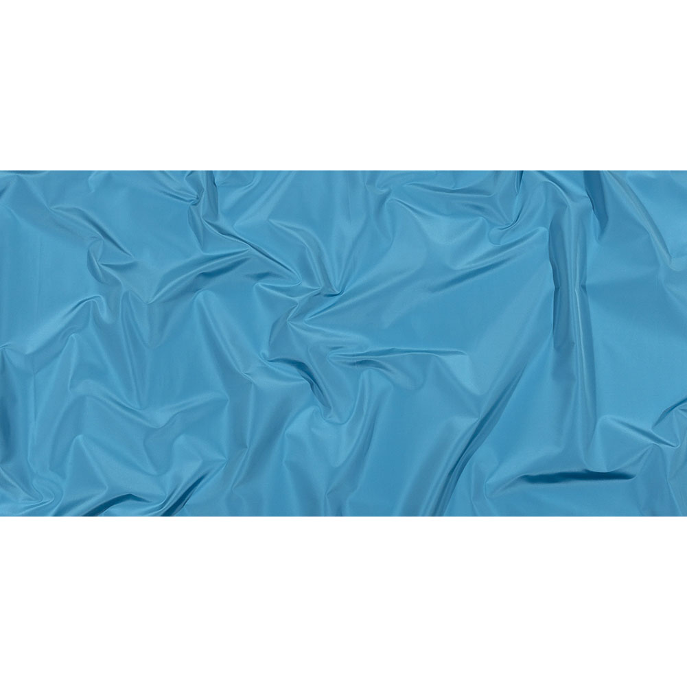 Balenciaga Italian Blue Yonder Polyester and Viscose Micro Faille