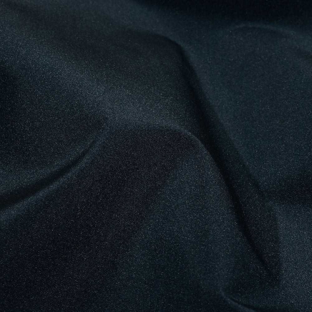 Balenciaga Italian Midnight Navy Polyester and Viscose Micro Faille