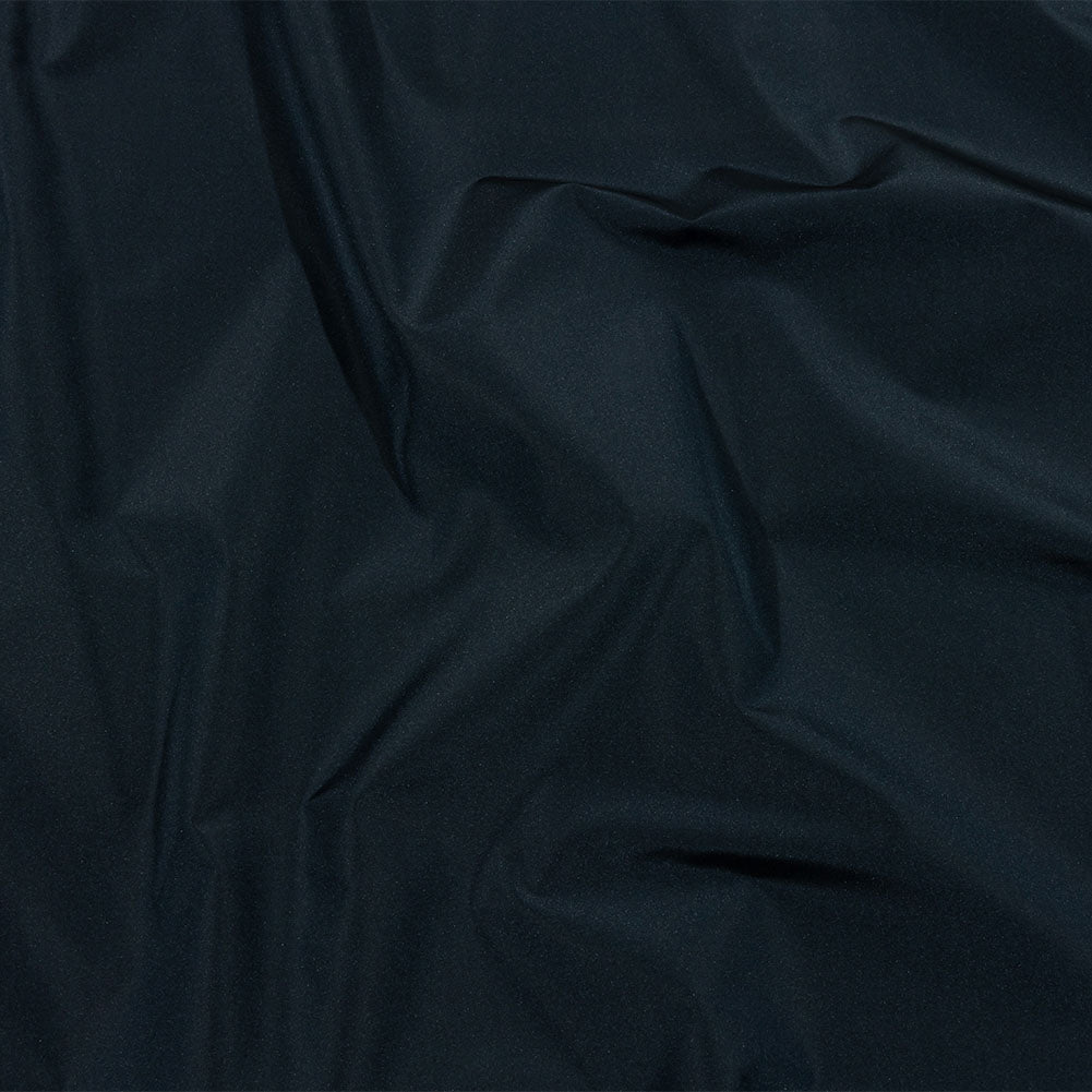 Balenciaga Italian Midnight Navy Polyester and Viscose Micro Faille