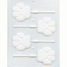 Dog Paw Sucker Hard Candy Mold