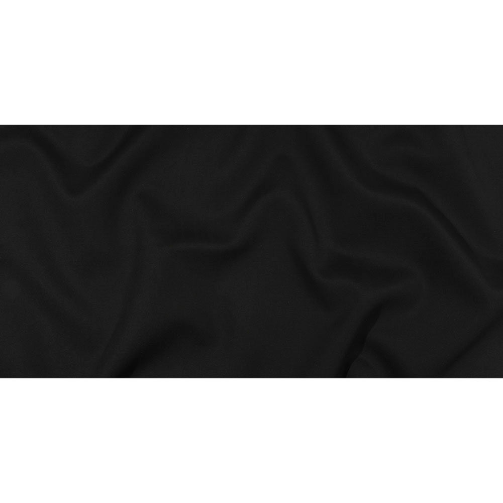 Black Bonded Double Layer Stretch Viscose/Nylon Interlock Knit by Balenciaga - Made in Italy