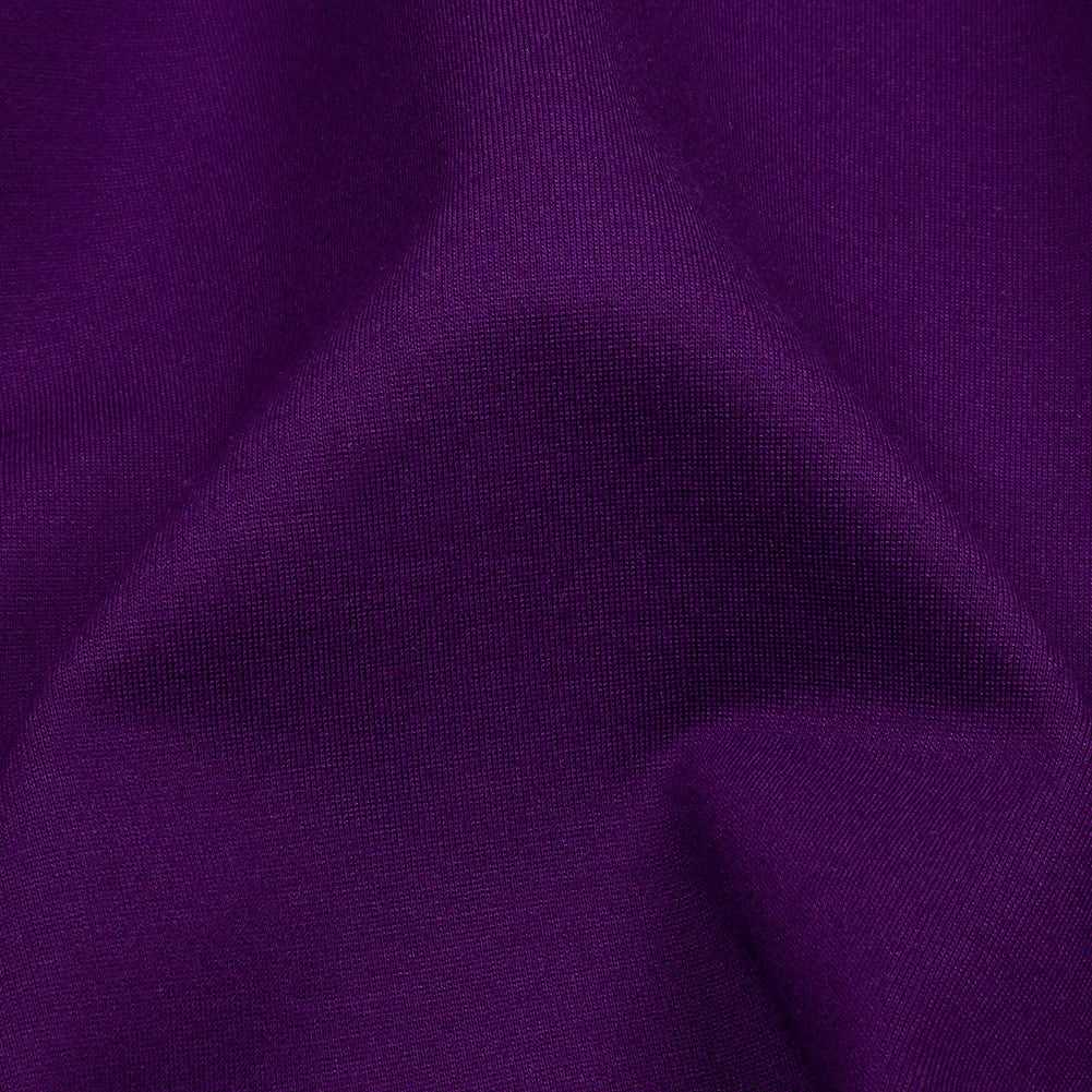 Stretch Ponte Knit - Imperial Purple - Papilio Collection