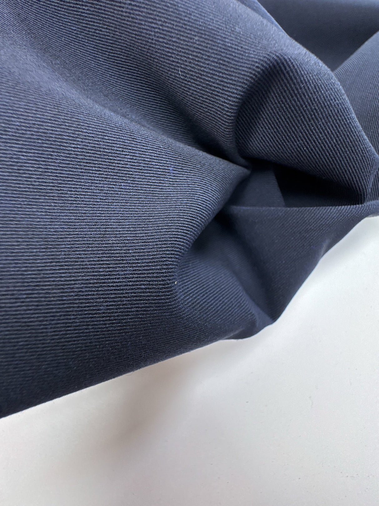 Polyester Viscose Elastane Twill Blue