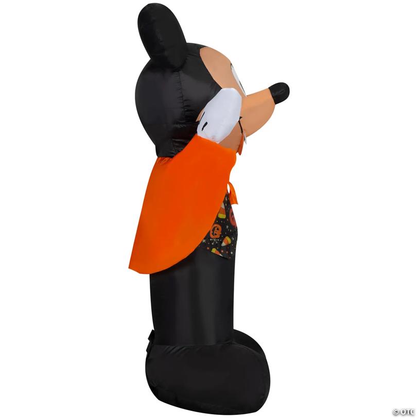 42" Airblown® Blowup Inflatable Vampire Mickey with Candy Toss Vest Halloween Outdoor Yard Decoration