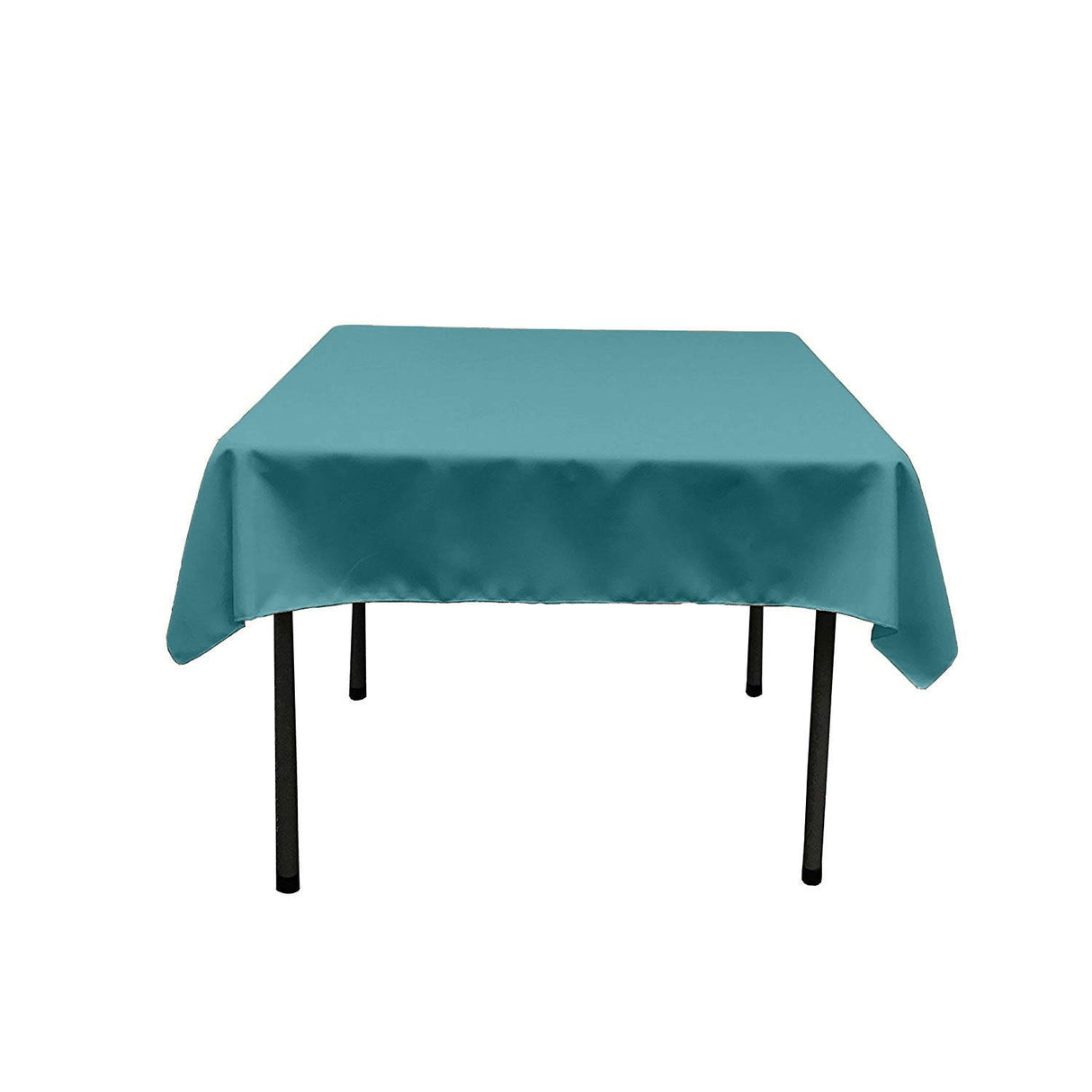 Polyester Poplin Fabric - Solid Color, 42" X 42" Square Tablecloth (1 Piece)