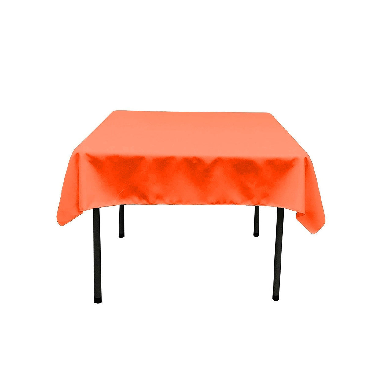 Polyester Poplin Fabric - Solid Color, 42" X 42" Square Tablecloth (1 Piece)