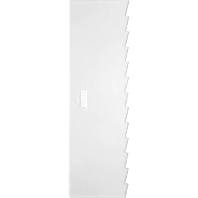 PME Pleated Tall Patterned Edge Side Scrapper