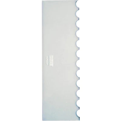 PME Scalloped Tall Patterned Edge Side Scrapper